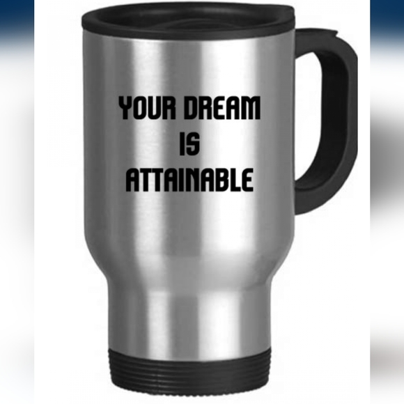 New Hot & Cold Insulated Mug with Personalized Vinyl saying of your choice - Picture 6 of 11